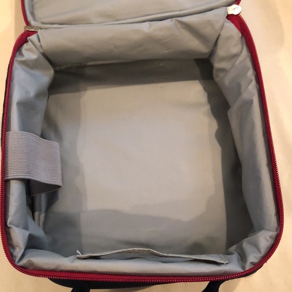 Pottery Barn Navy Blue with Red Piping Lunch box - Picture 6 of 9